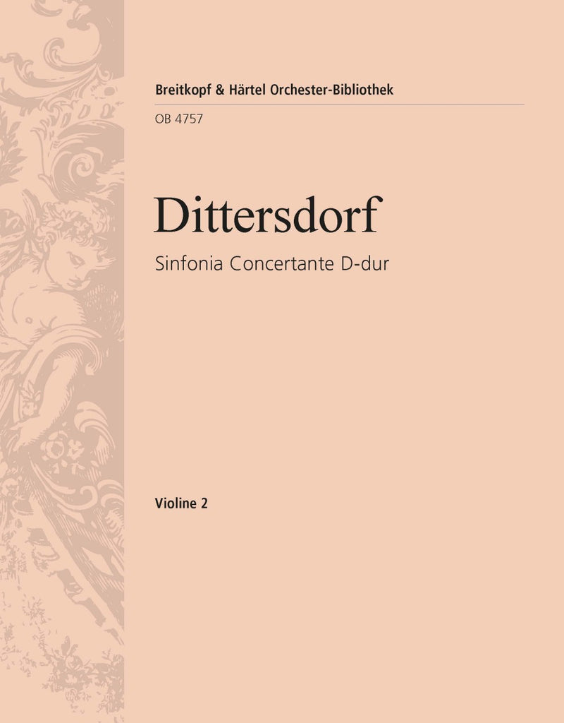 Sinfonia Concertante in D major [violin 2 part]