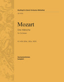 3 Marches K. 408 [wind parts]