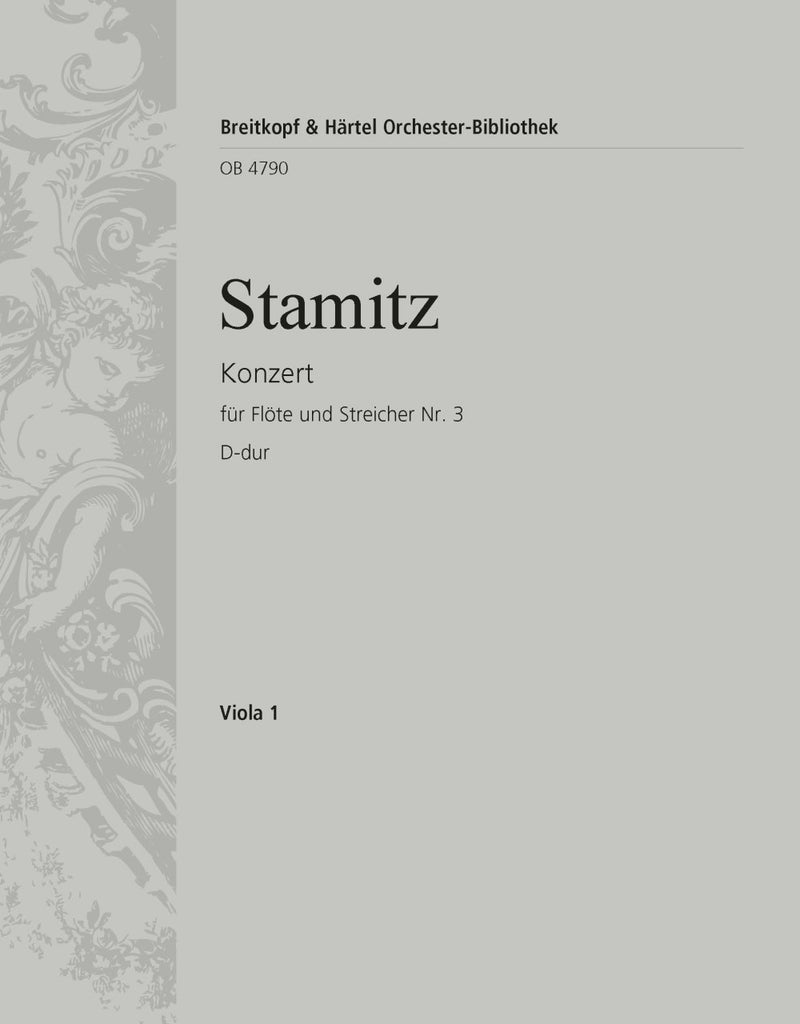 Flute Concerto No. 3 in D major [viola part]
