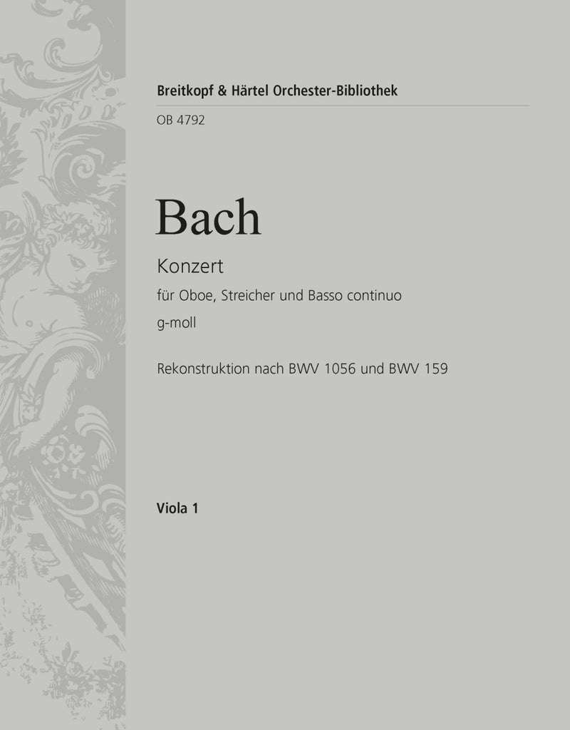 Oboe Concerto in G minor [viola part]