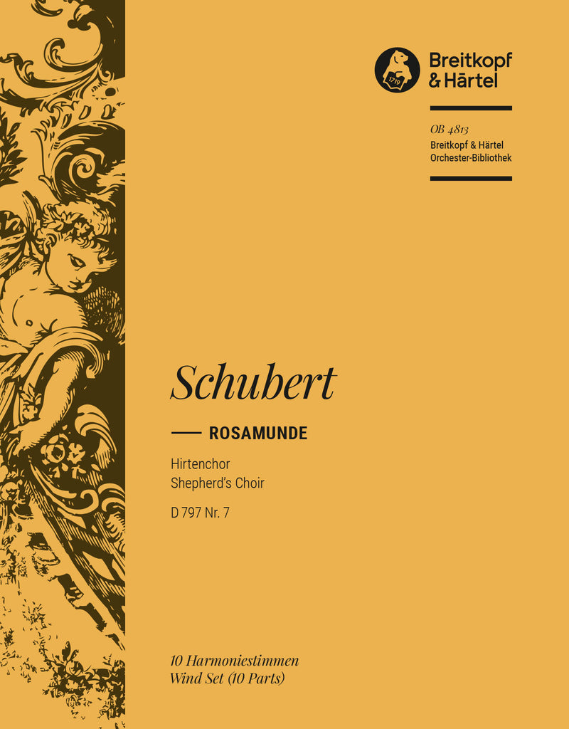 Rosamunde – Shepherd's Choir D 797 No. 7 [from Op. 26] [wind parts]