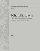 Lamento "Ach, dass ich Wassers gnug hätte" [viola 1 part]