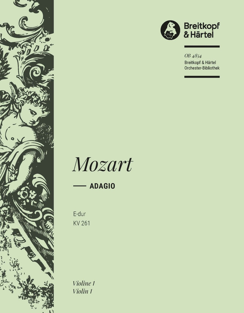 Adagio in E major K. 261 [violin 1 part]