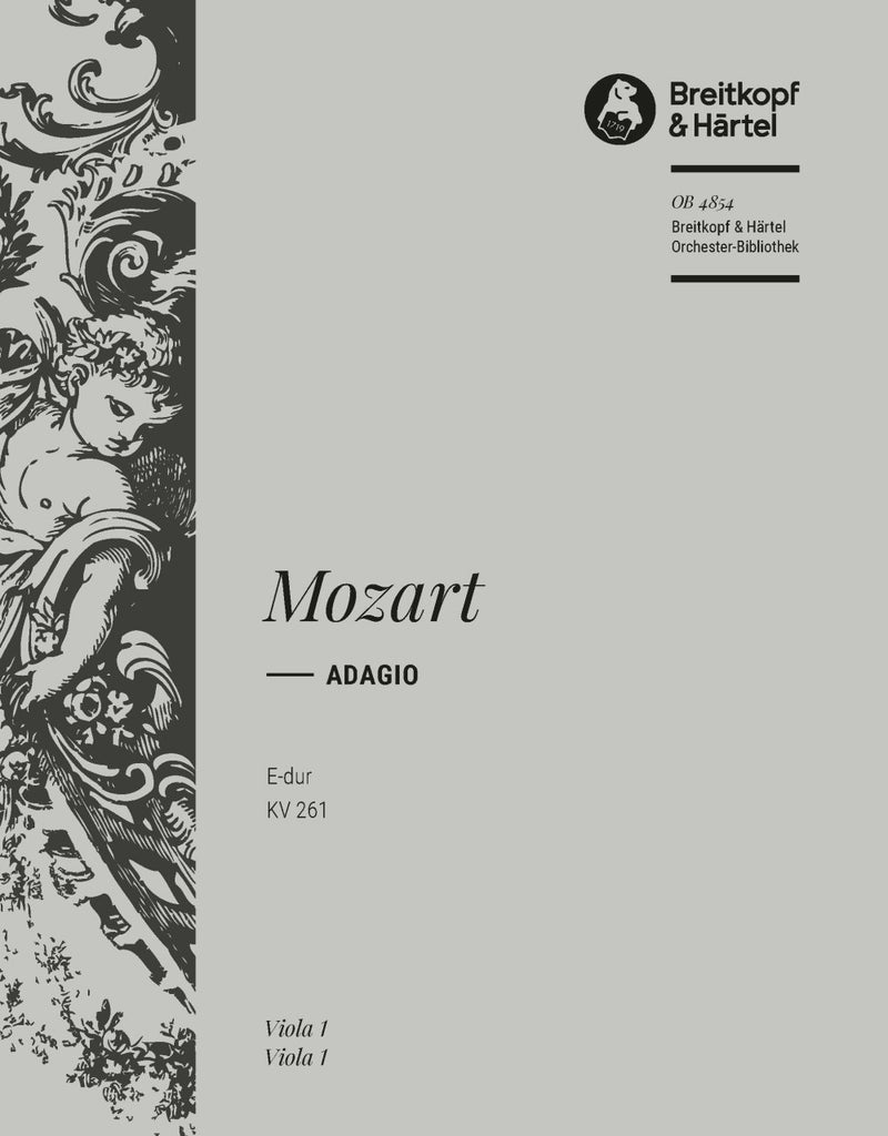 Adagio in E major K. 261 [viola part]