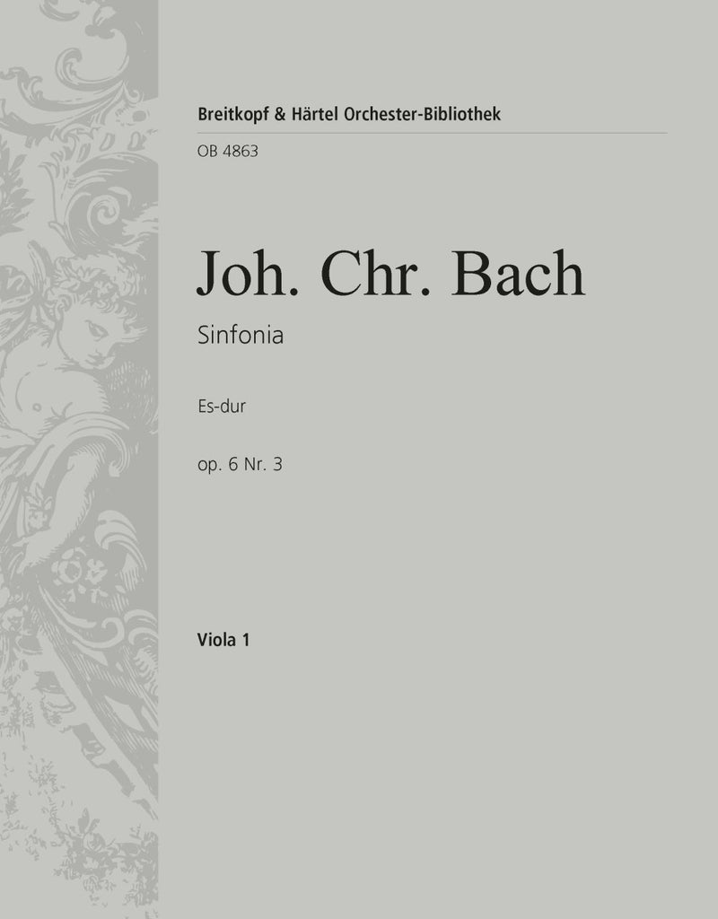Sinfonia in Eb major Op. 6 No. 3 [viola part]
