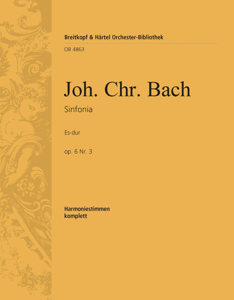 Sinfonia in Eb major Op. 6 No. 3 [wind parts]