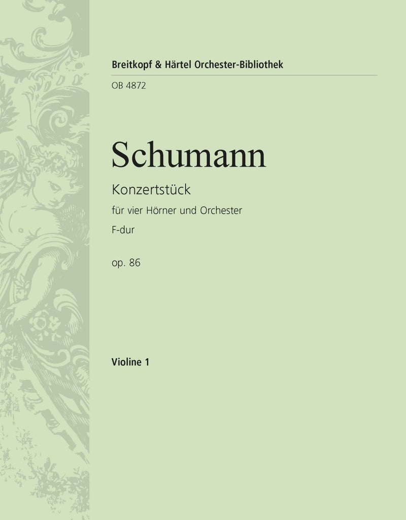 Concert Piece in F major Op. 86 [violin 1 part]