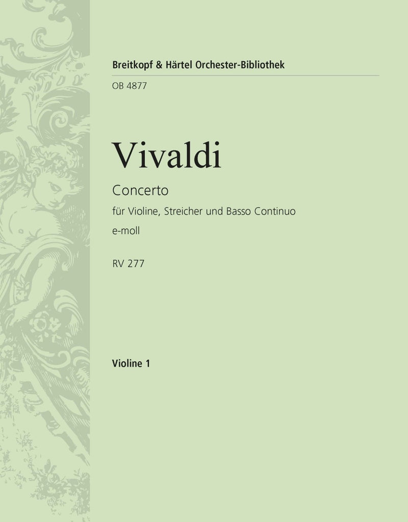 Concerto in E minor RV 275 [violin 1 part]