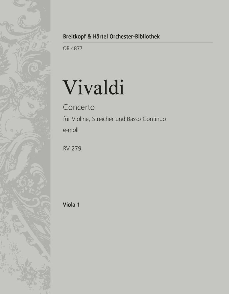 Concerto in E minor RV 275 [viola part]