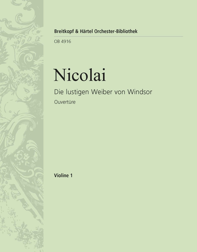 The Merry Wives of Windsor – Overture [violin 1 part]