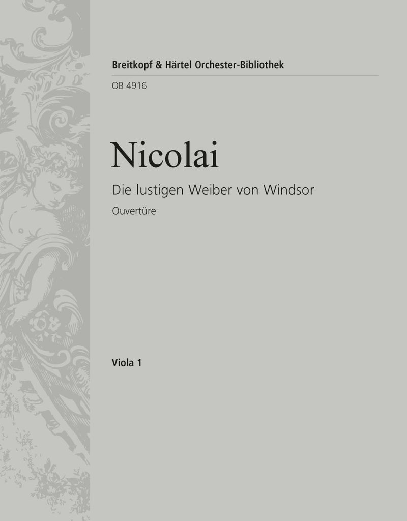 The Merry Wives of Windsor – Overture [viola part]