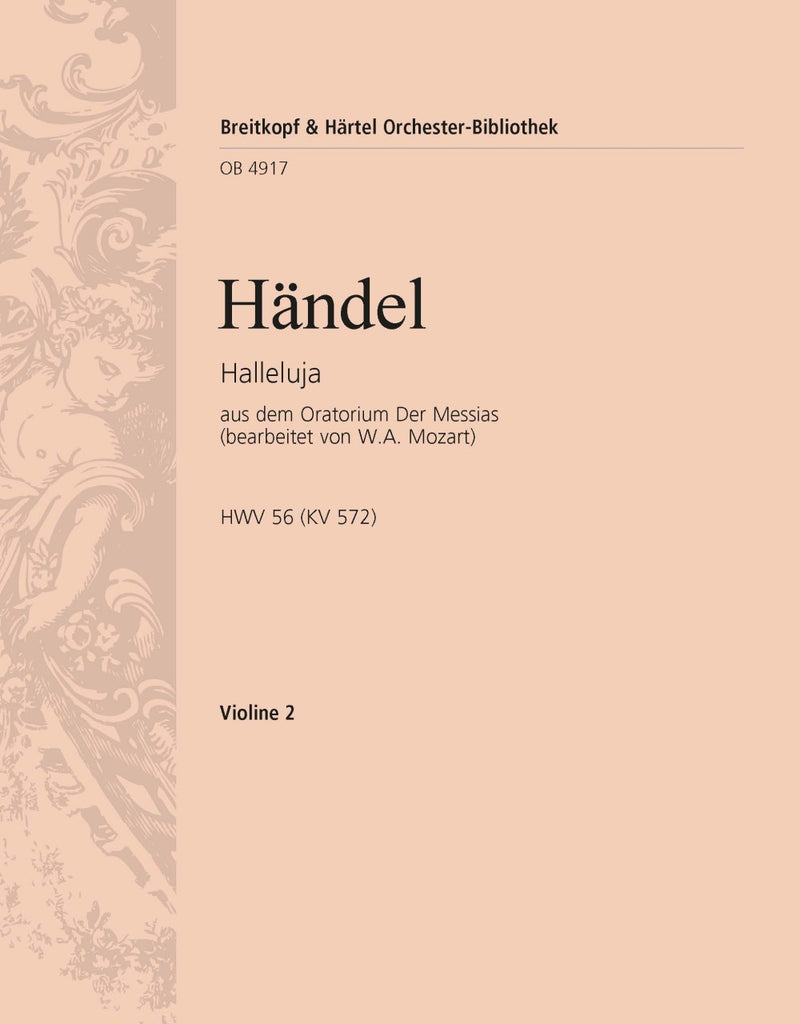 Halleluja from "Messiah" HWV 56 [violin 2 part]