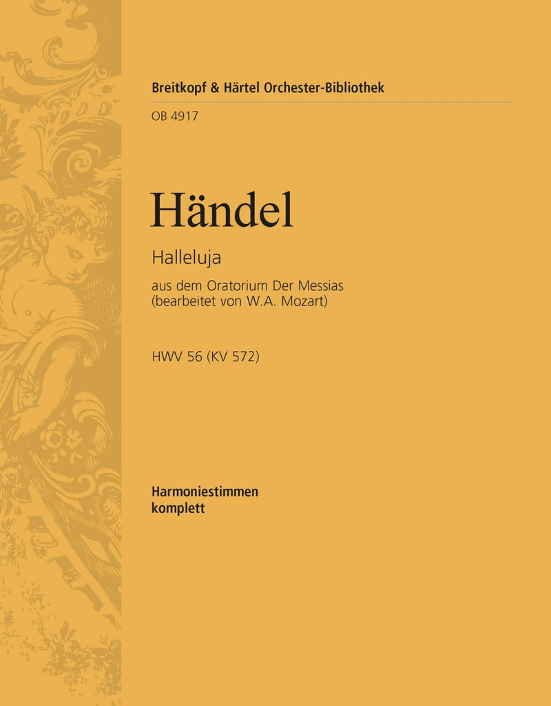 Halleluja from "Messiah" HWV 56 [wind parts]