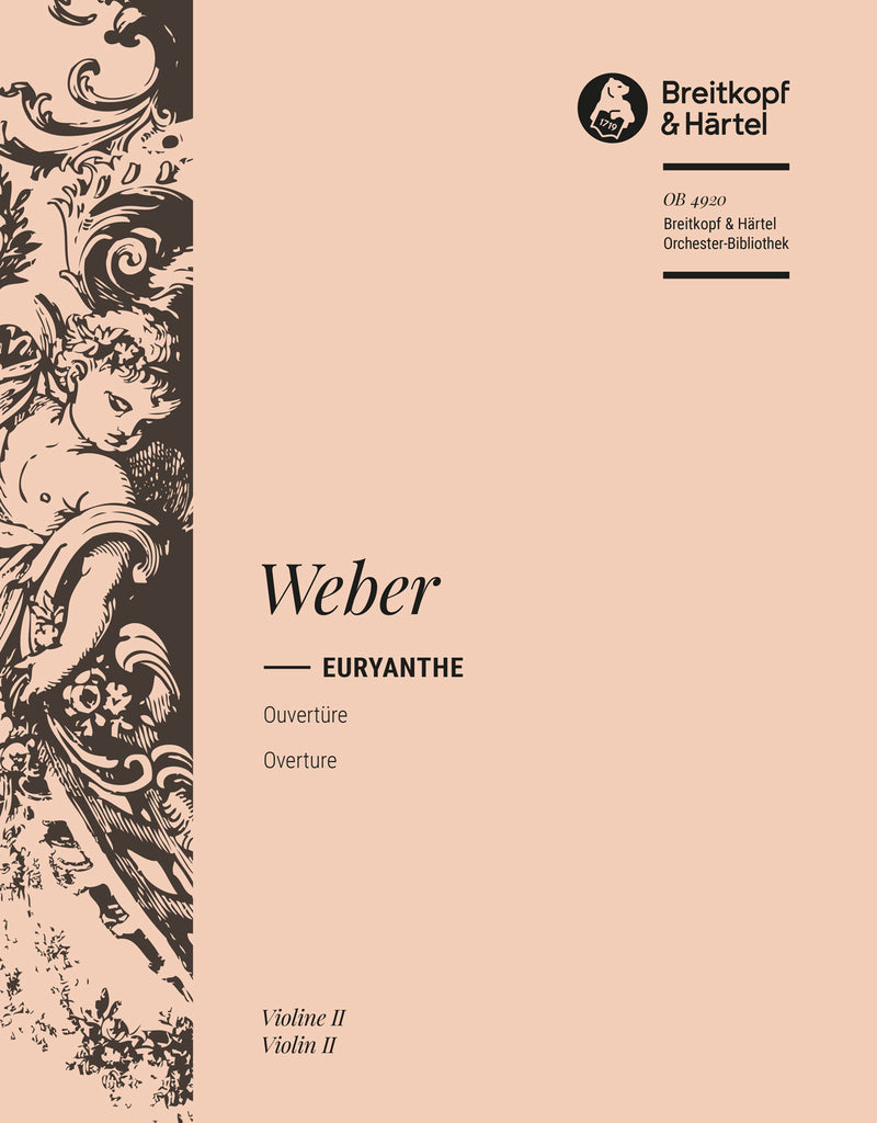 Euryanthe – Overture [violin 2 part]