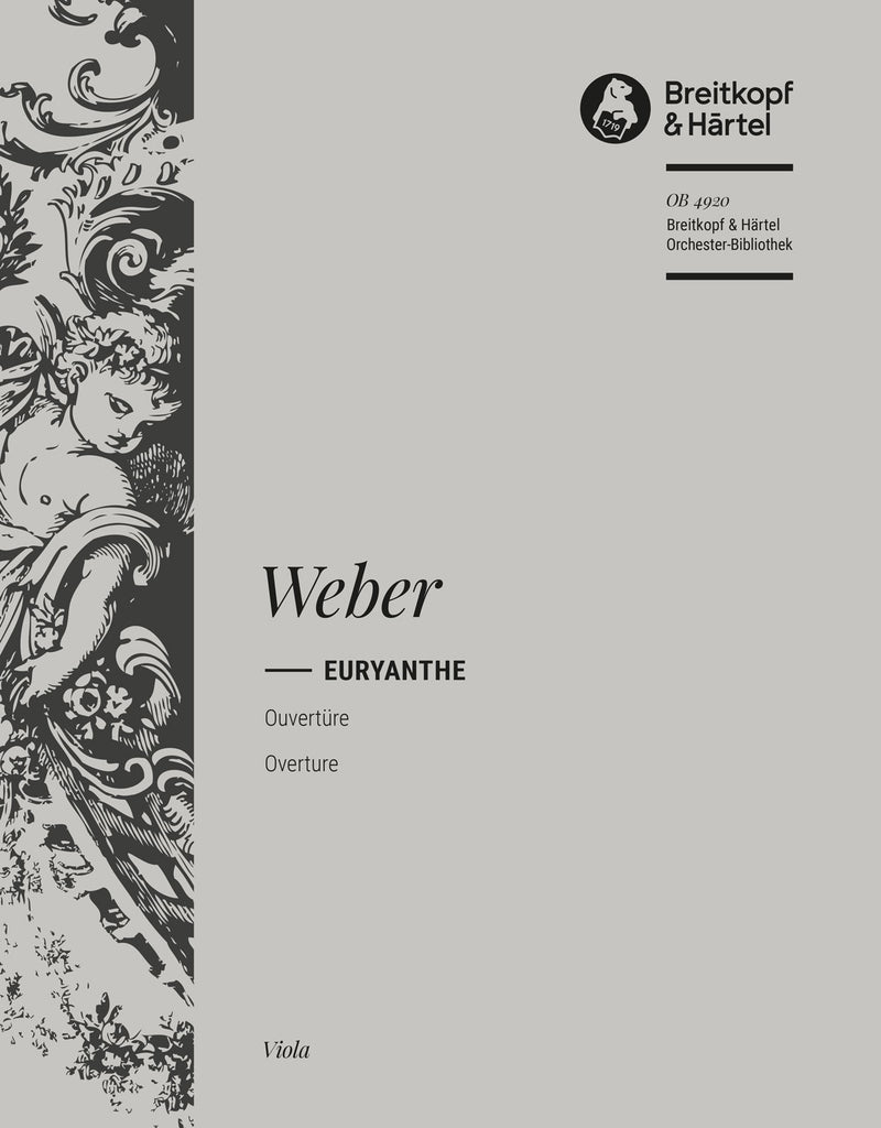 Euryanthe – Overture [viola part]