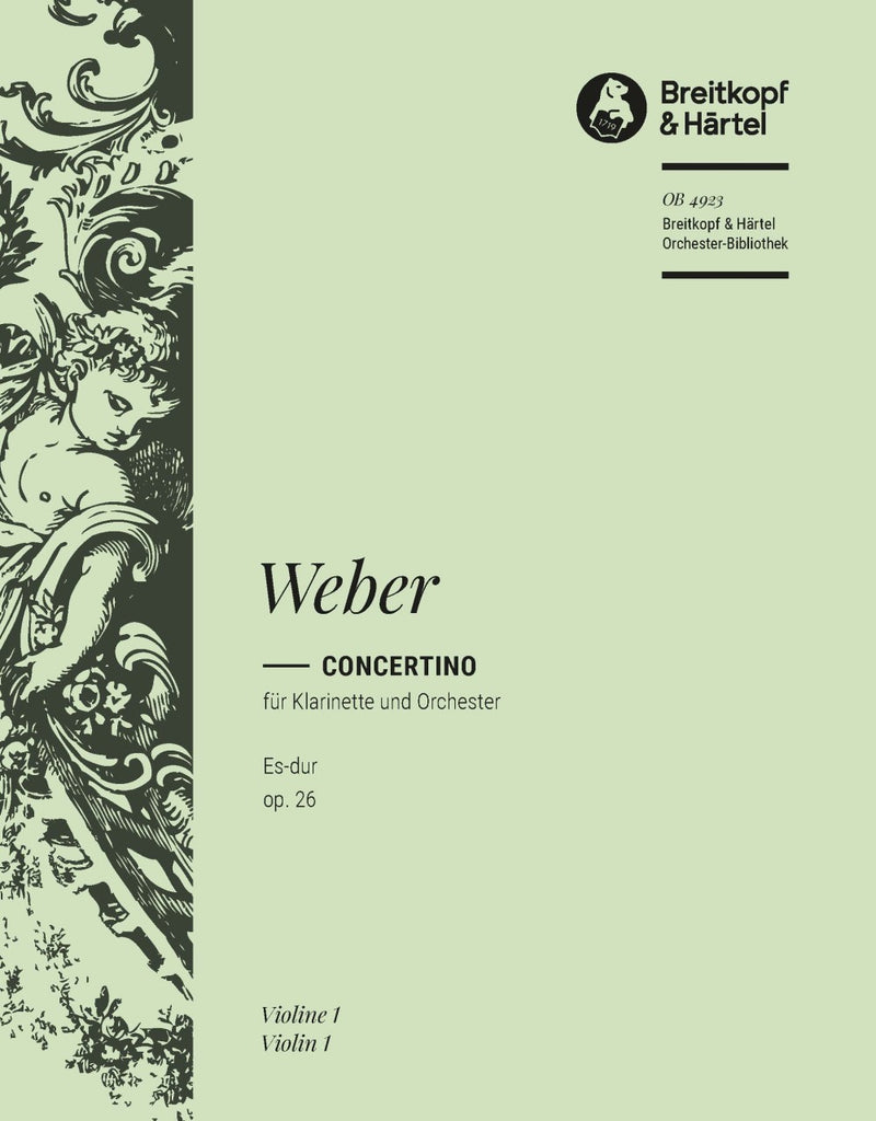 Concertino in Eb major Op. 26 [violin 1 part]
