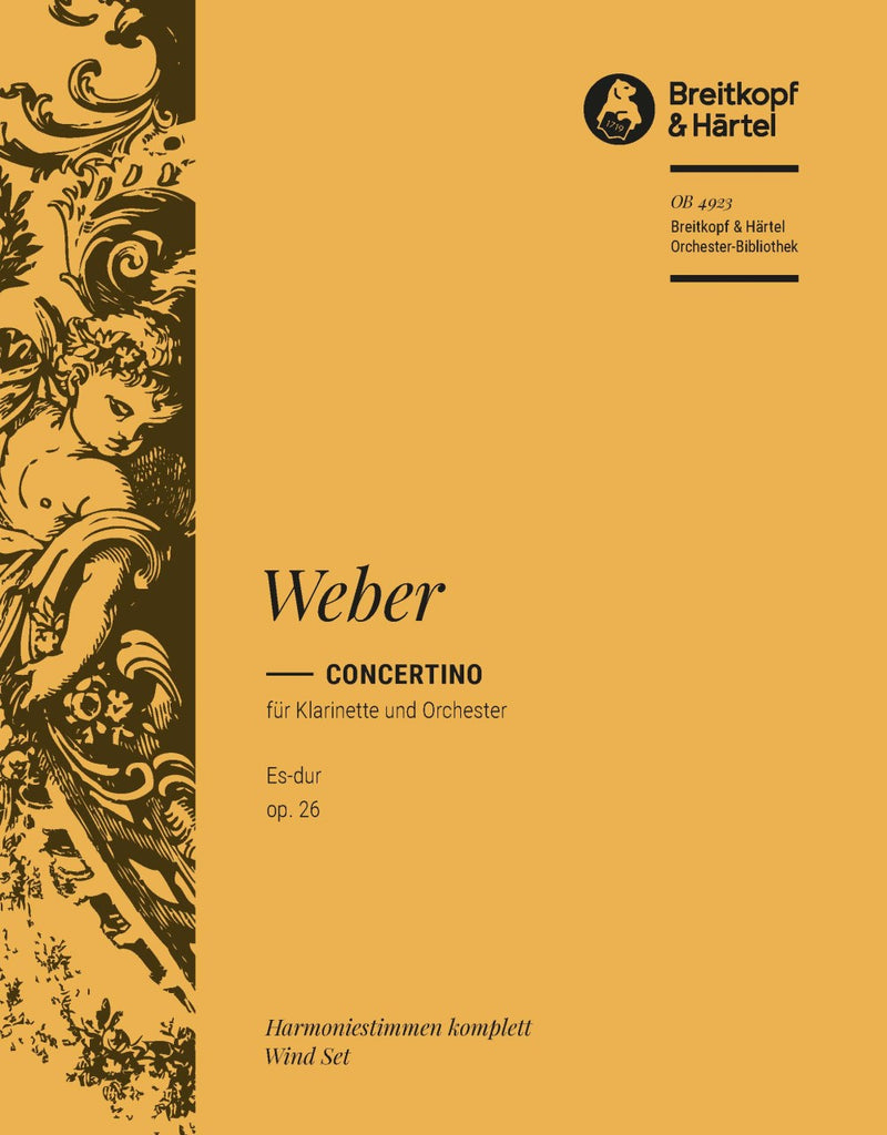 Concertino in Eb major Op. 26 [wind parts]