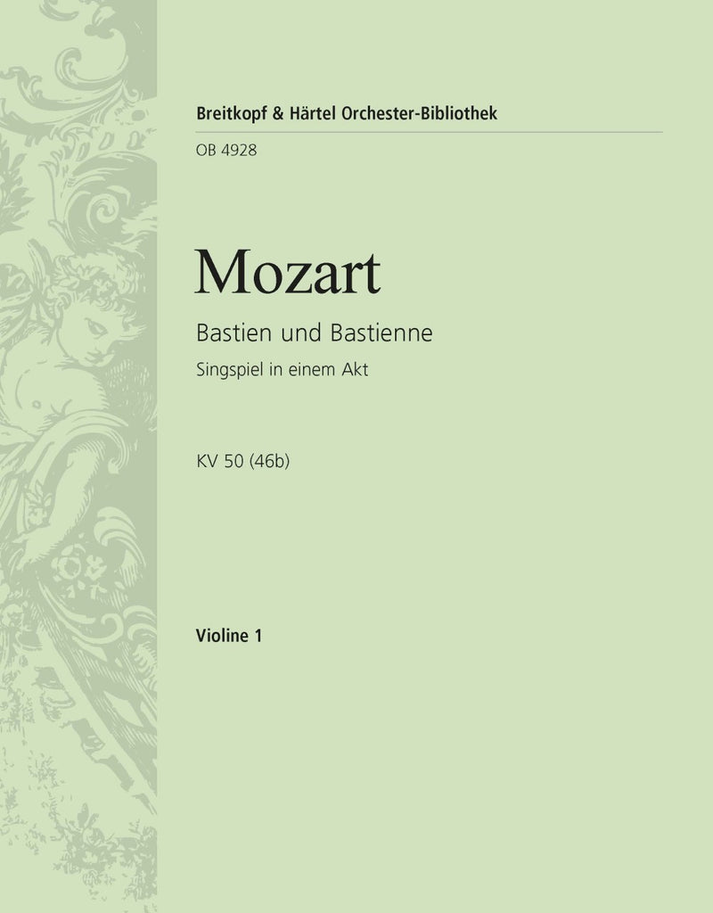 Bastien und Bastienne K. 50 (46b) [violin 1 part]
