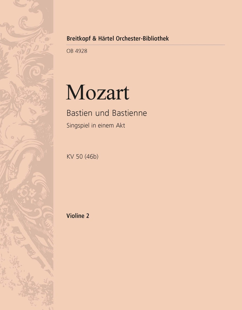 Bastien und Bastienne K. 50 (46b) [violin 2 part]