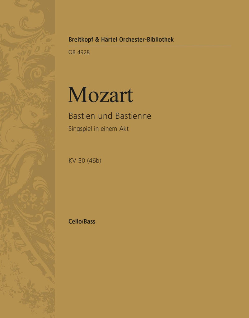 Bastien und Bastienne K. 50 (46b) [basso (cello/double bass) part]