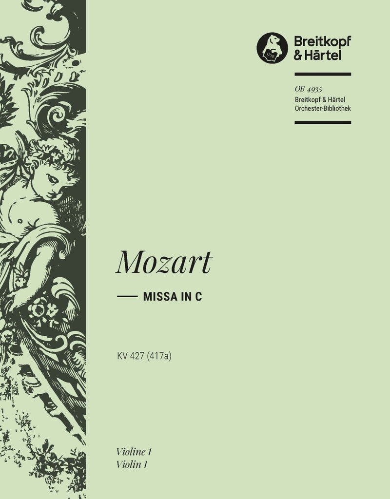 Mass in C minor K. 427 (417a) [violin 1 part]