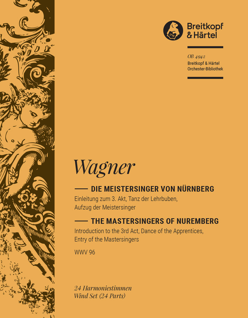 Die Meistersinger – Einleitung zum 3. Akt WWV 96 [wind parts]