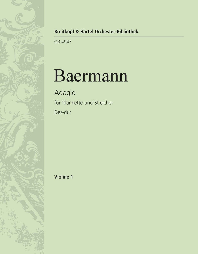 Adagio in Db major [violin 1 part]