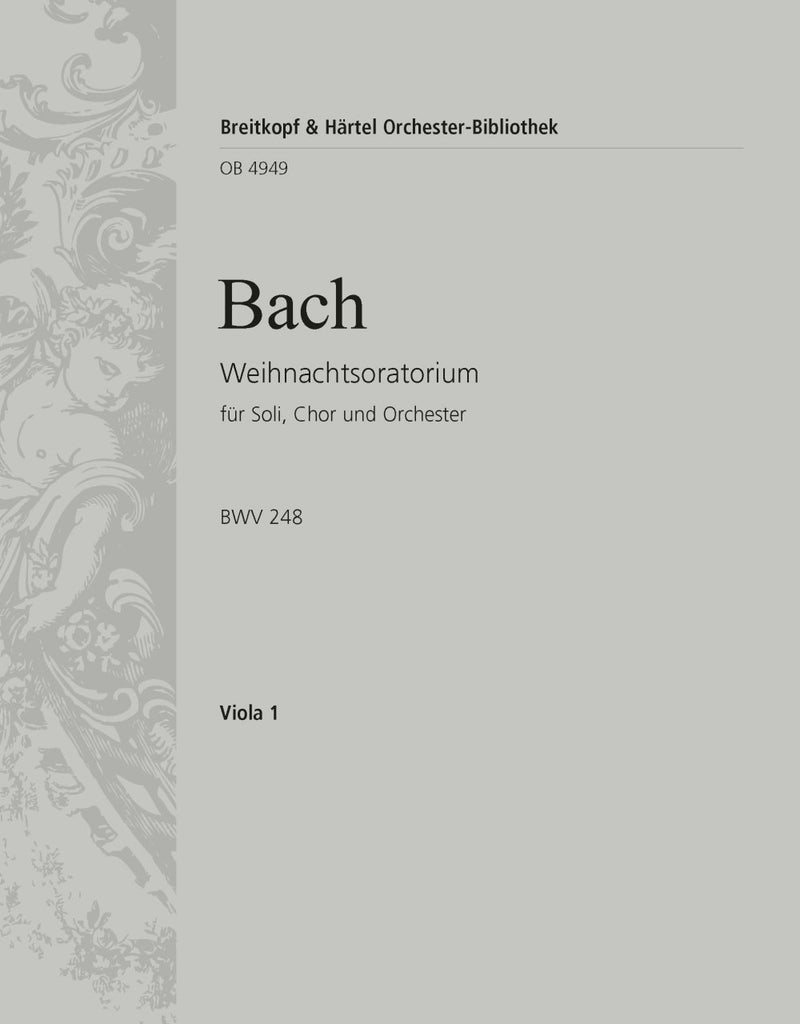 Weihnachtsoratorium BWV 248 [viola part]