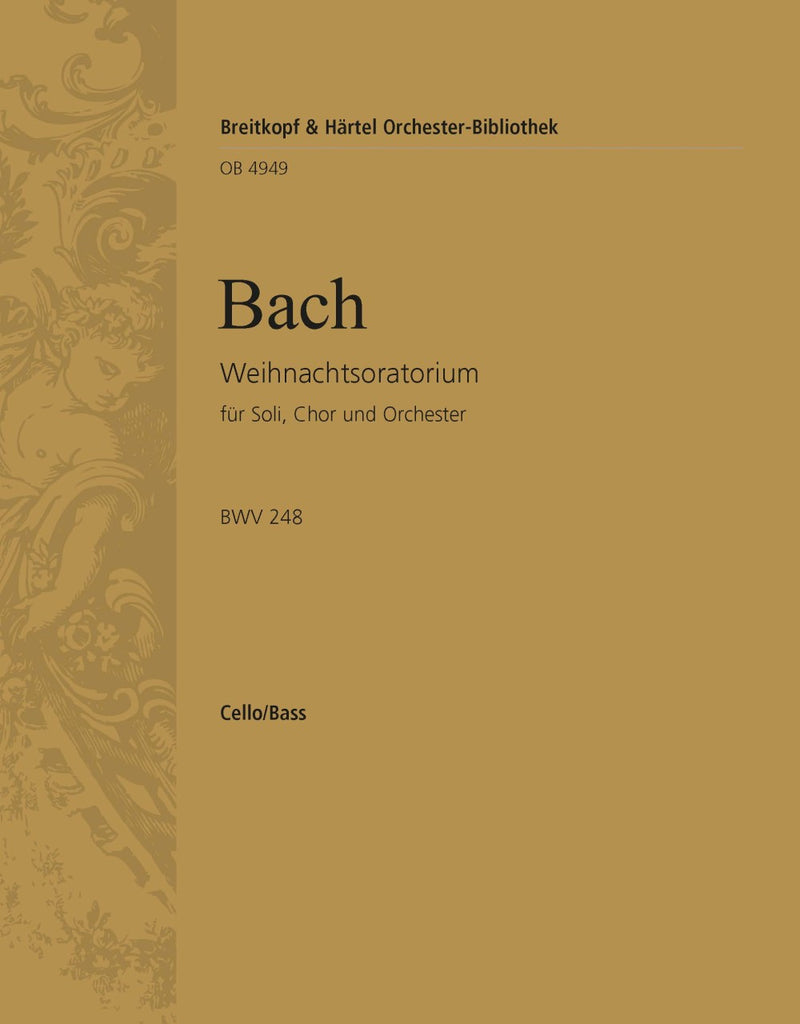 Weihnachtsoratorium BWV 248 [basso (cello/double bass) part]