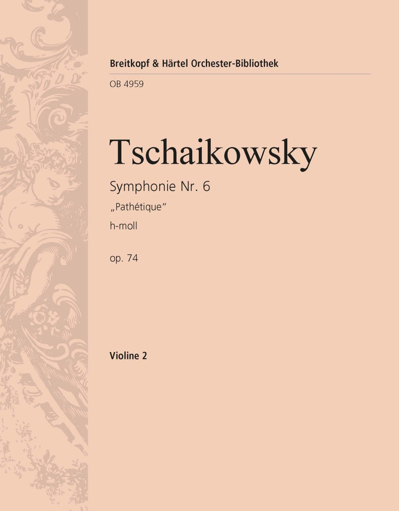 Symphony No. 6 in B minor Op. 74 [violin 2 part]