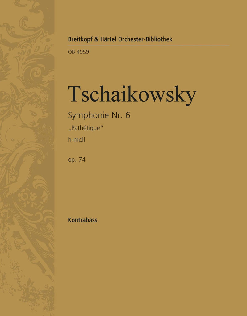 Symphony No. 6 in B minor Op. 74 [double bass part]