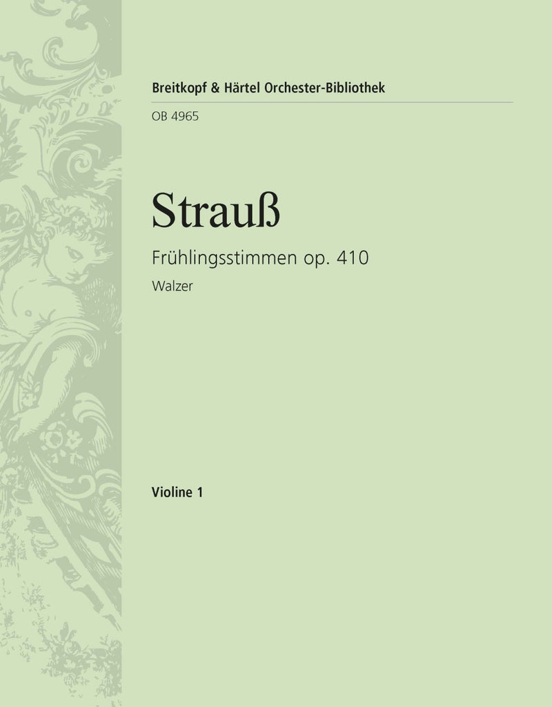 Frühlingsstimmen Op. 410 [violin 1 part]