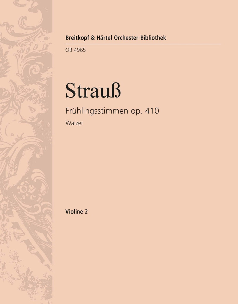 Frühlingsstimmen Op. 410 [violin 2 part]