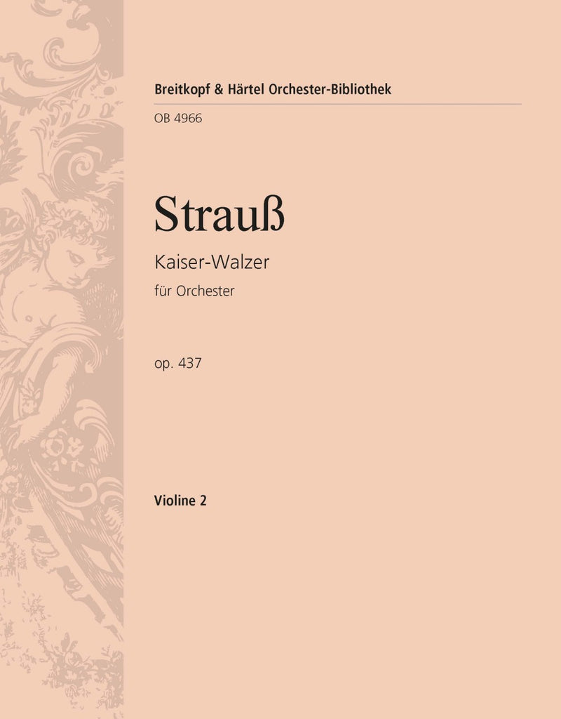 Emperor Waltz Op. 437 [violin 2 part]