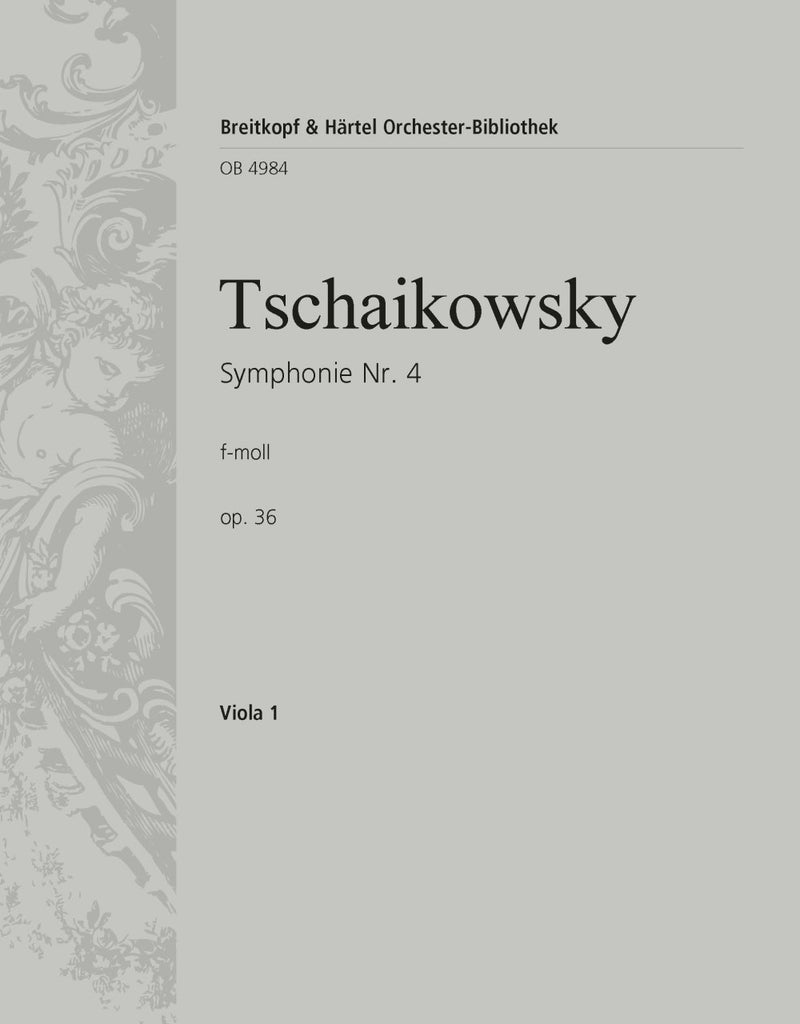 Symphony No. 4 in F minor Op. 36 [viola part]