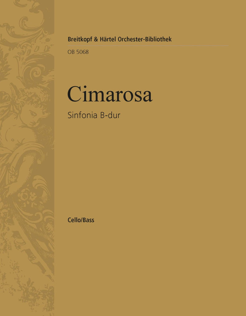 Sinfonia in Bb major [basso (cello/double bass) part]