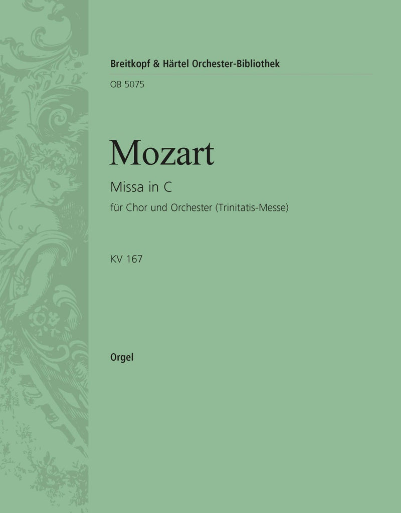 Missa in C K. 167 [organ part]