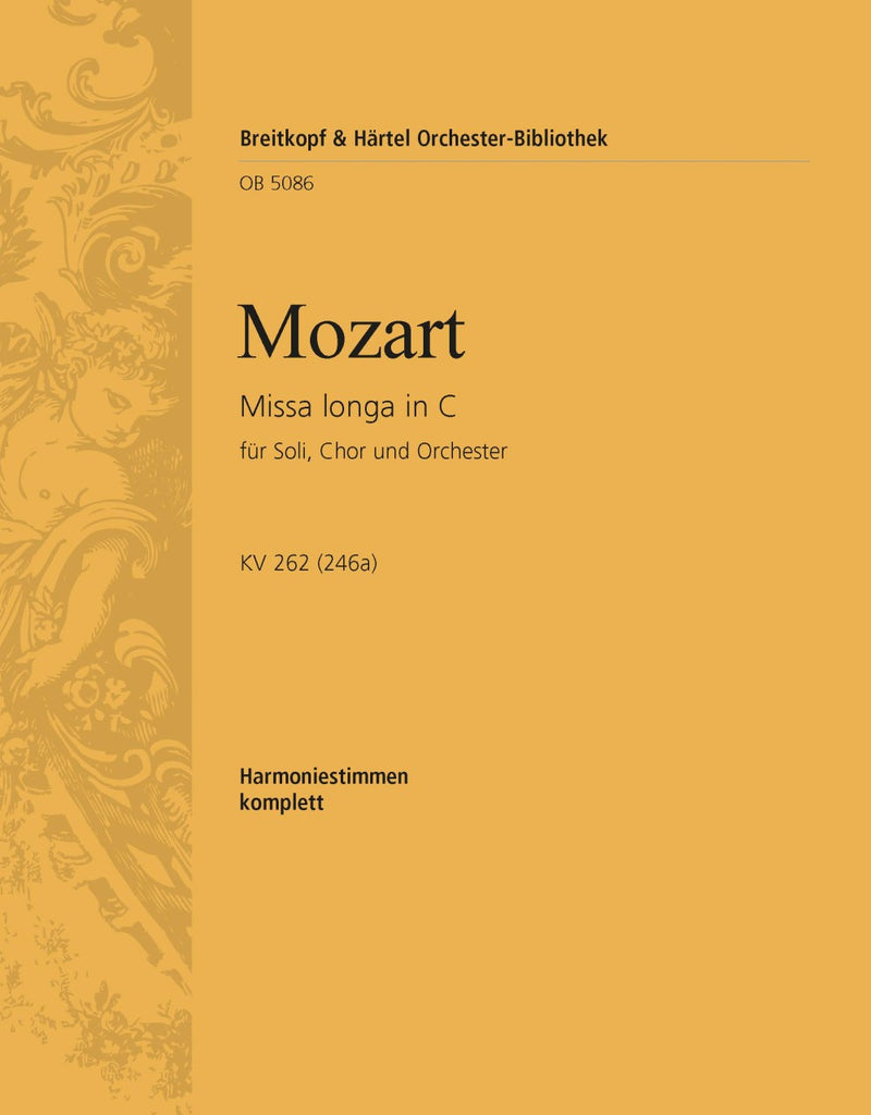 Missa longa in C major K. 262 (246a) [wind parts]