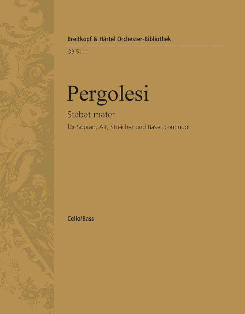 Stabat mater [basso (cello/double bass) part]