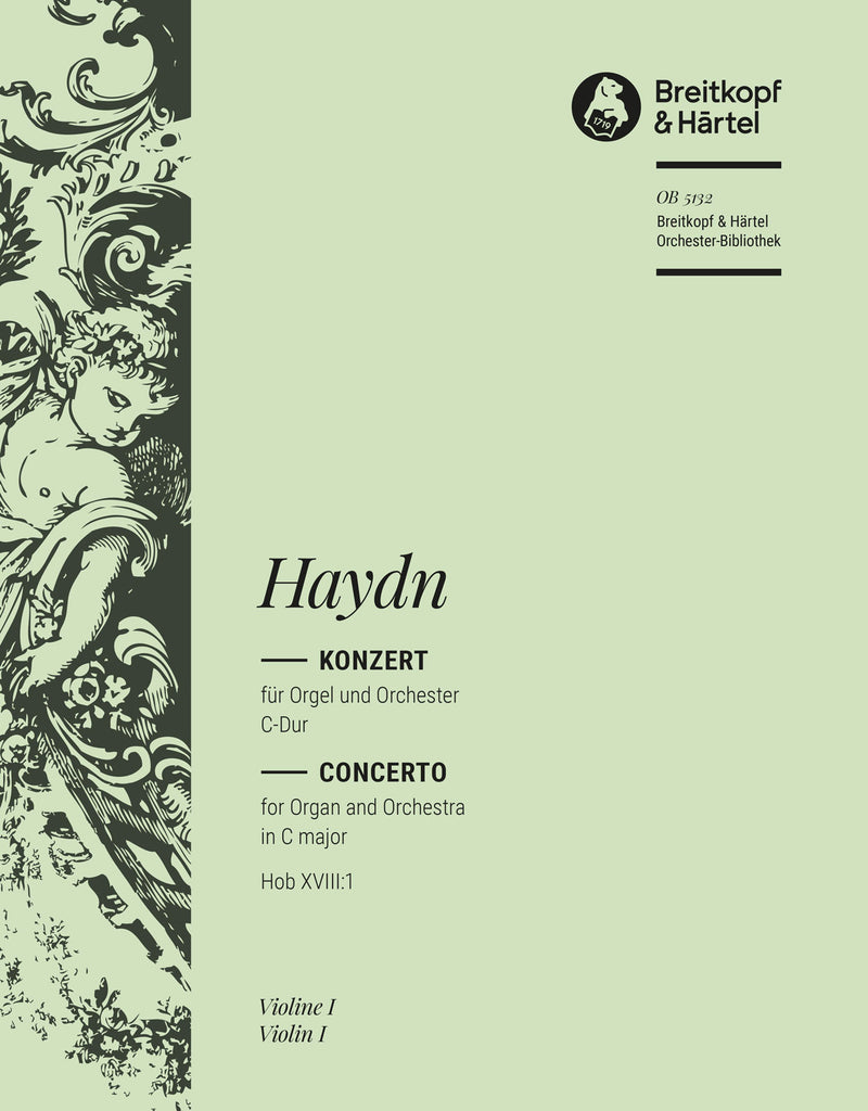 Organ Concerto in C major Hob XVIII:1 [violin 1 part]