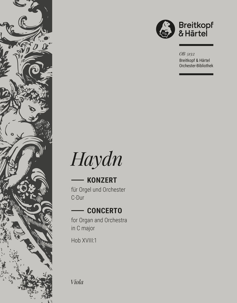 Organ Concerto in C major Hob XVIII:1 [viola part]