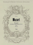 Piano Concerto [No. 18] in Bb major K. 456 [viola part]