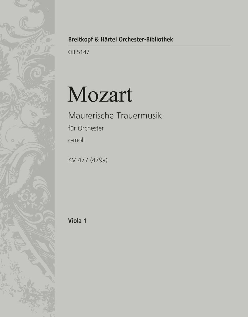 Masonic Funeral Music in C minor K. 477 (479a) [viola part]