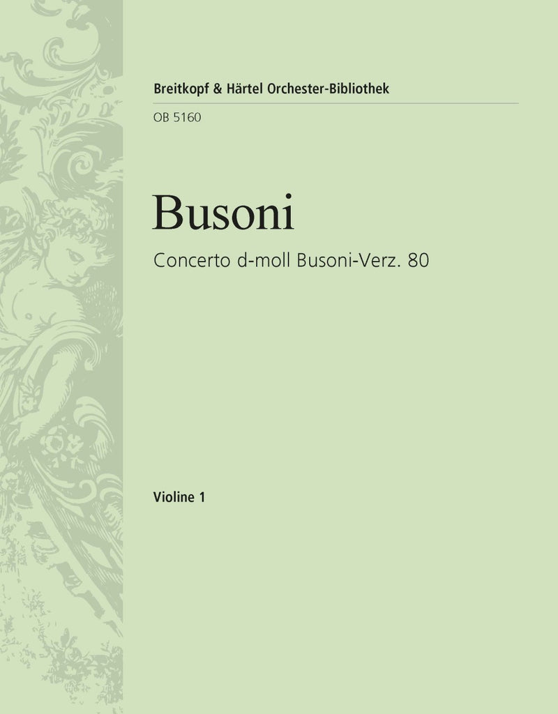 Concerto in D minor K 80 [violin 1 part]