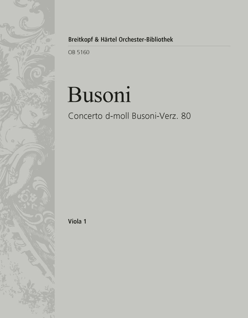 Concerto in D minor K 80 [viola part]