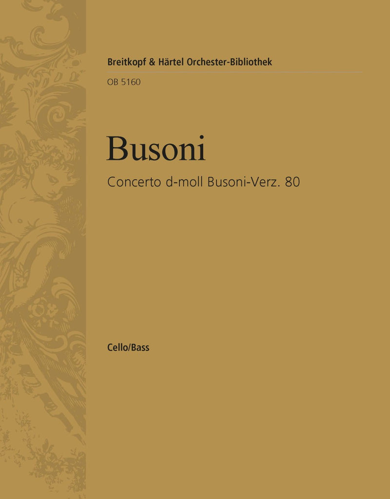Concerto in D minor K 80 [basso (cello/double bass) part]