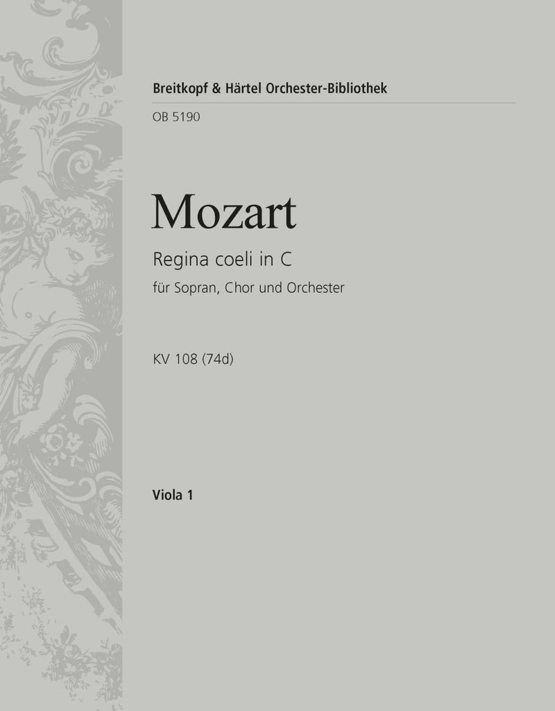 Regina coeli in C major K. 108 (74d) [viola part]