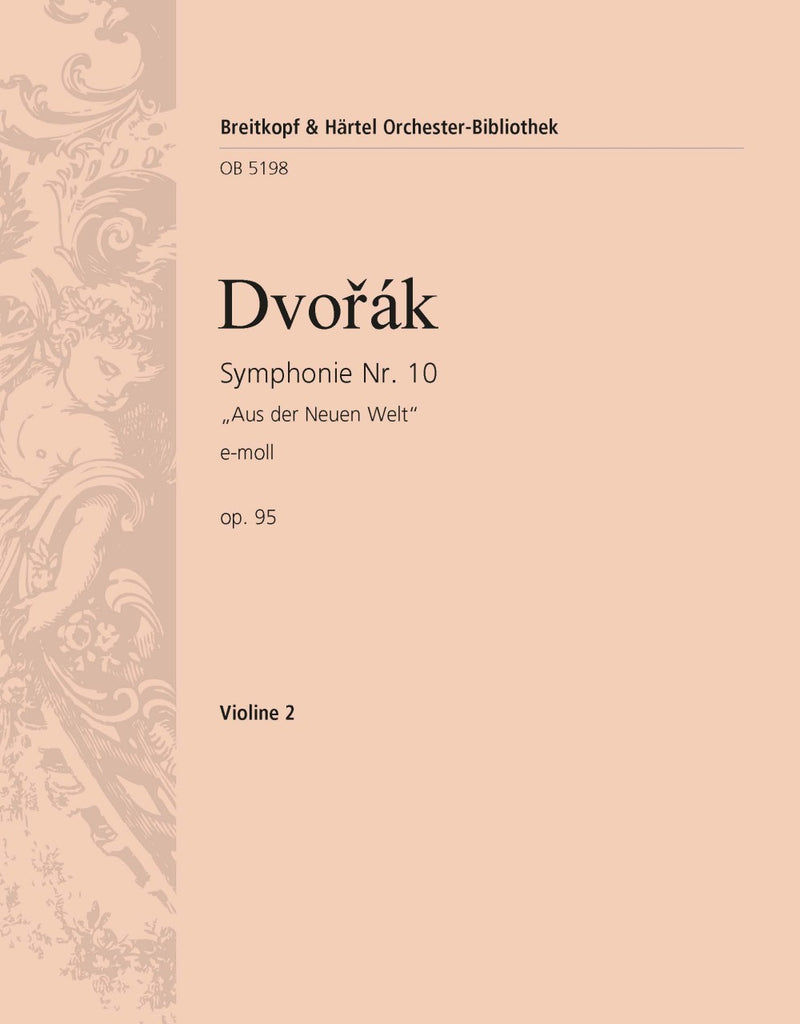 Symphony No. 9 in E minor Op. 95 [violin 2 part]