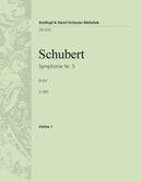 Symphony No. 5 in Bb major D 485 [violin 1 part]