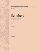 Symphony No. 5 in Bb major D 485 [violin 2 part]